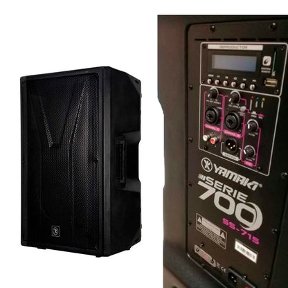 Parlante Cabina Activa 15  Yamaki Ss-715 700w + Trípode