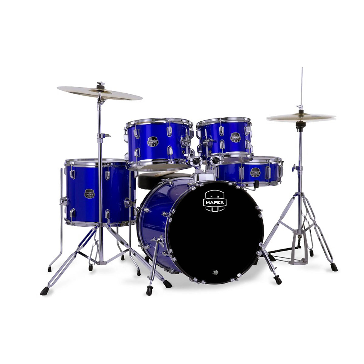 Batería Acústica Mapex Comet Cm5295ftc + Platillo + Silla