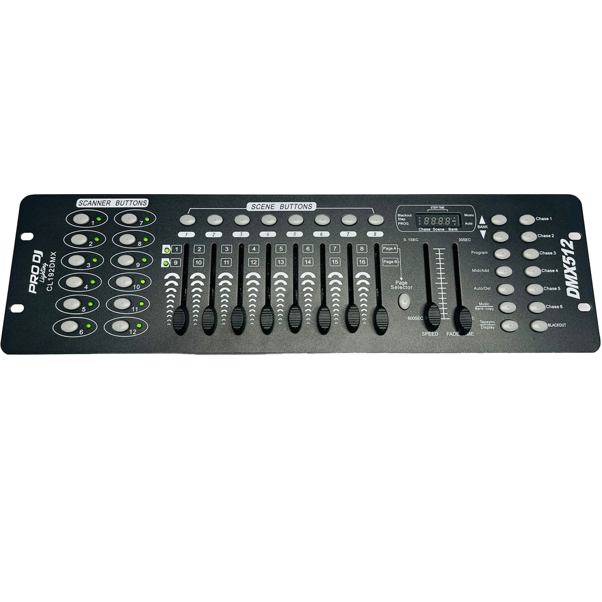 Controlador Dmx Para Luces Pro Dj Cl192dmx - 192 Canales Dmx