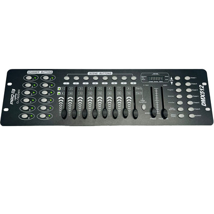 Controlador Dmx Para Luces Pro Dj Cl192dmx - 192 Canales Dmx