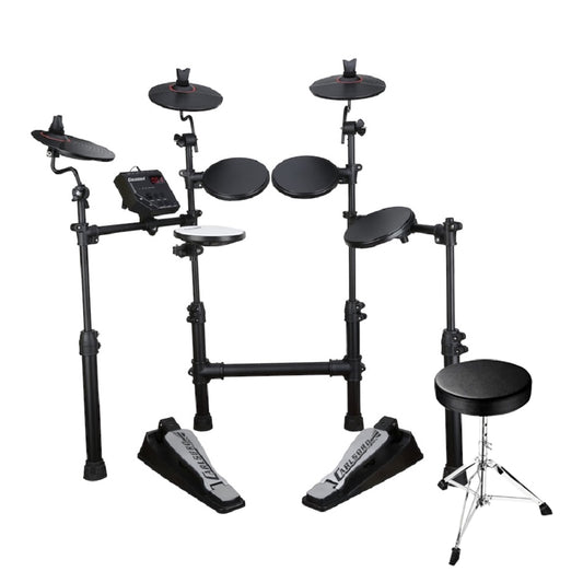 Bateria Electronica Carlsbro Csd-100 7 Piezas  + Silla