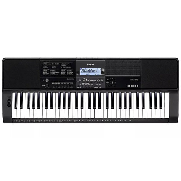Teclado Organeta Casio Ctx800 Adapta + Base + Estuche +silla