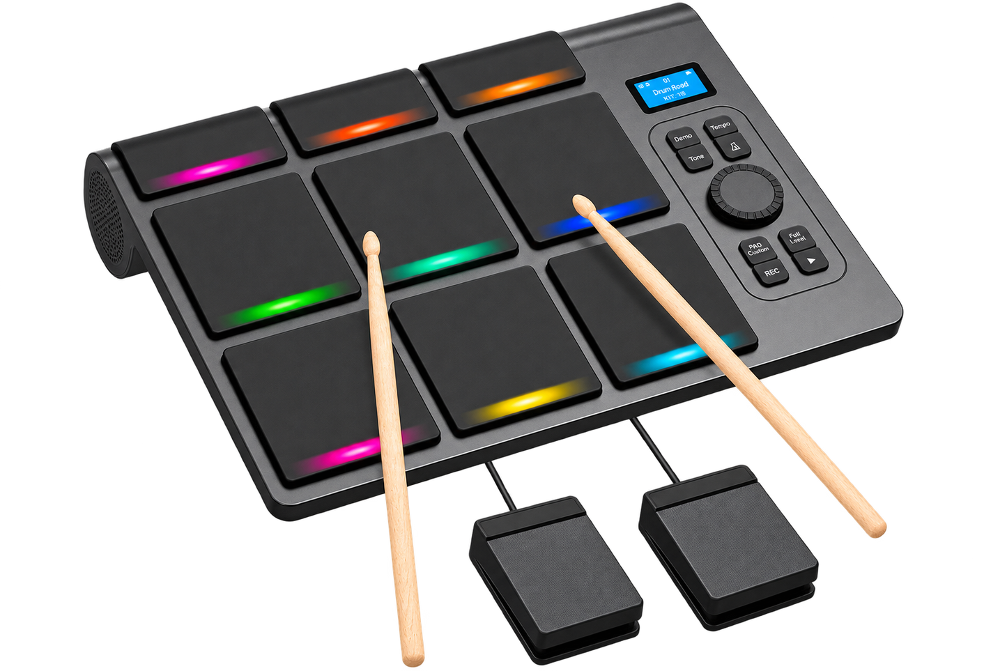 Bateria Electronica Portatil 9 Pads - ED02