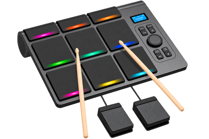 Bateria Electronica Portatil 9 Pads - ED02