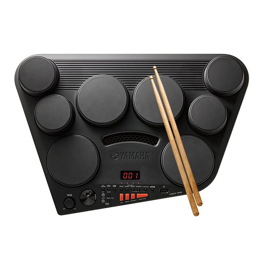 Bateria Electronica Yamaha  Portable Dd-75 Con Adaptador
