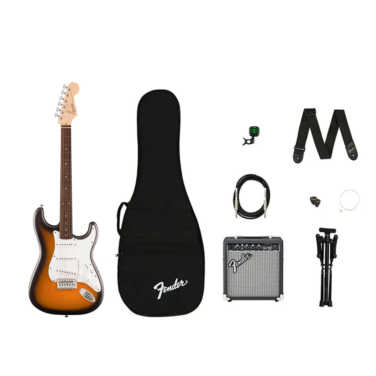 Kit Guitarra Eléctrica Fender Squier Debut Stratocaster