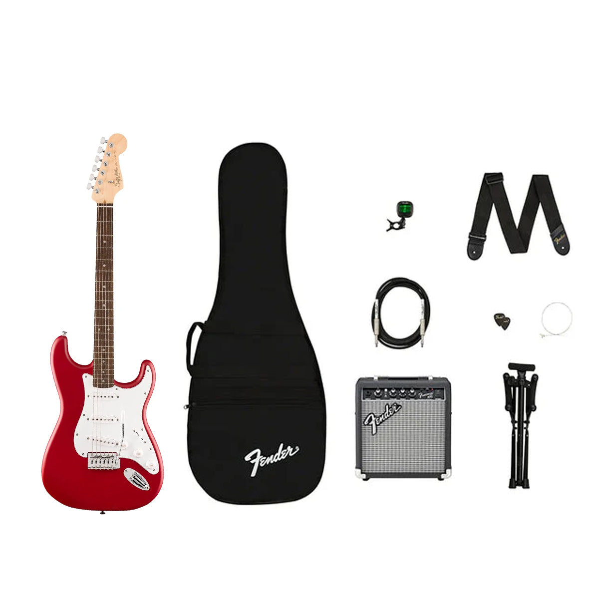 Kit Guitarra Eléctrica Fender Squier Debut Stratocaster