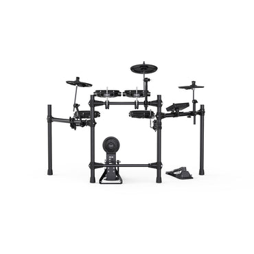 Batería Eléctrica Nux Dm-210 Pads Malla + Silla + Audífonos