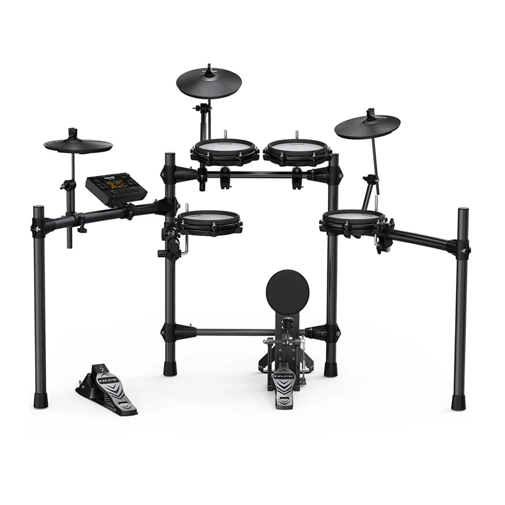 Drum Batería Electrónica Dm-210 + Silla Nux Ndt-03