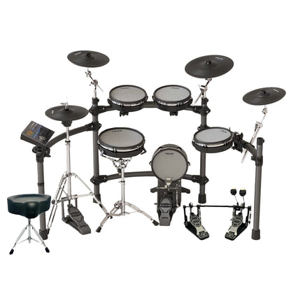 Batería Electrónica Digital Nux Dm-8 + Silla + Pedal Doble