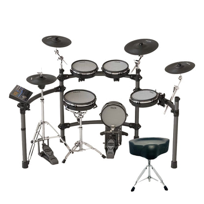 Batería Electrónica Digital Nux Dm-8 + Silla De Galope