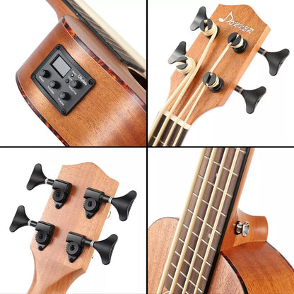Ukelele Bajo Electroacústico Donner