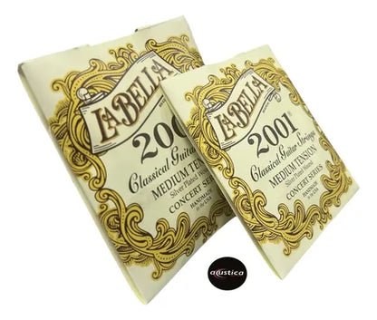 Encordado Para Guitarra Clásica La Bella 2001 Medium Tension