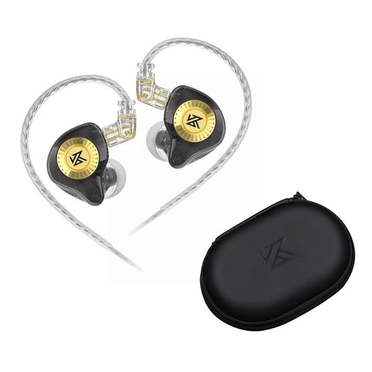 Audifonos In Ear Kz Edx Ultra - Negro +  Estuche