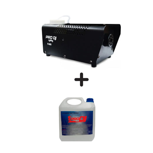 Cámara De Humo Pro Dj F400 De 400w + Galón Líquido De Humo