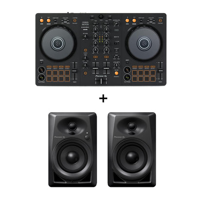Controlador Dj Pioneer Ddj-flx4 + Monitores Pioneer Dm-40