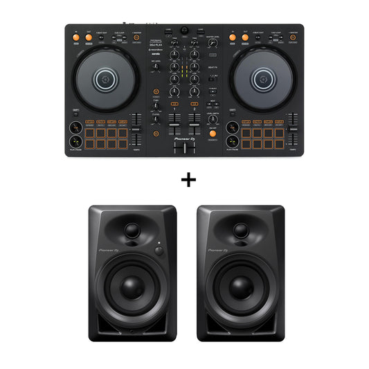Controlador Dj Pioneer Ddj-flx4 + Monitores Pioneer Dm-40