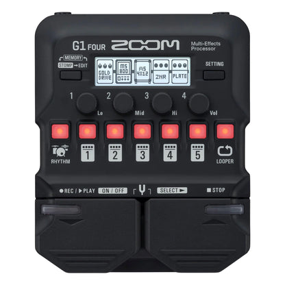 Pedalera Procesador G1 Four Multi Efecto Para Guitarra Zoom