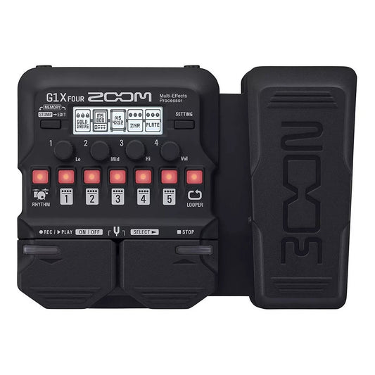 Procesador Zoom Pedalera G1x Four De Efectos