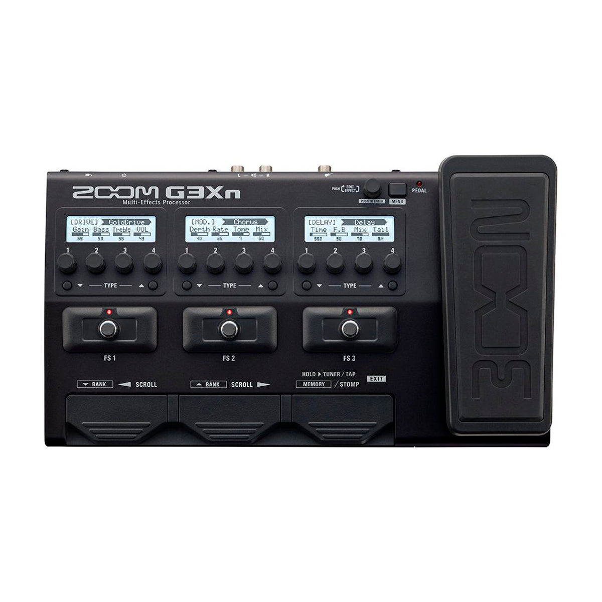 Procesador Pedal Zoom G3xn De Efectos Audio Profesional