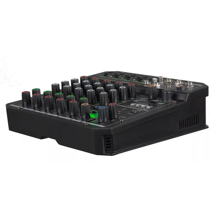 Mezclador Pro Dj Ga-06 - 6canales + Bluetooth / Usb Interfaz