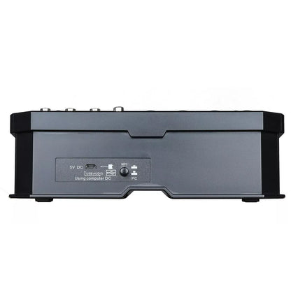 Mezclador Pro Dj Ga-06 - 6canales + Bluetooth / Usb Interfaz