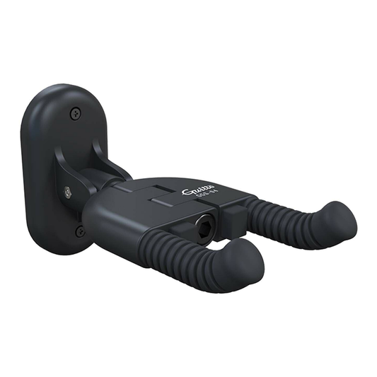 Soporte De Pared Guitto Ggs-04 Para Guitarra Y Bajo