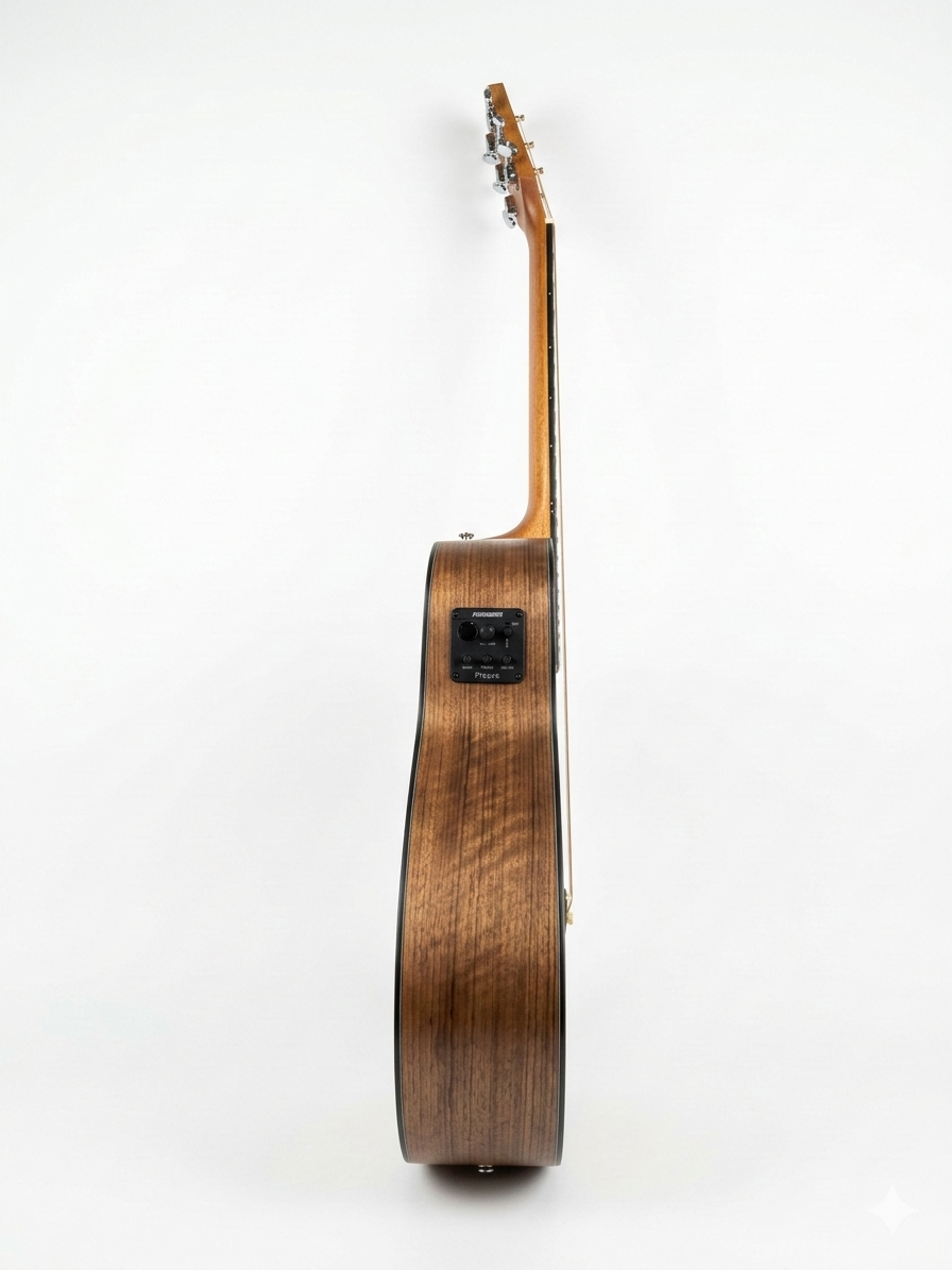 Guitarra Electroacústica Granada Mountain Mini Walnut 6 Cuerdas
