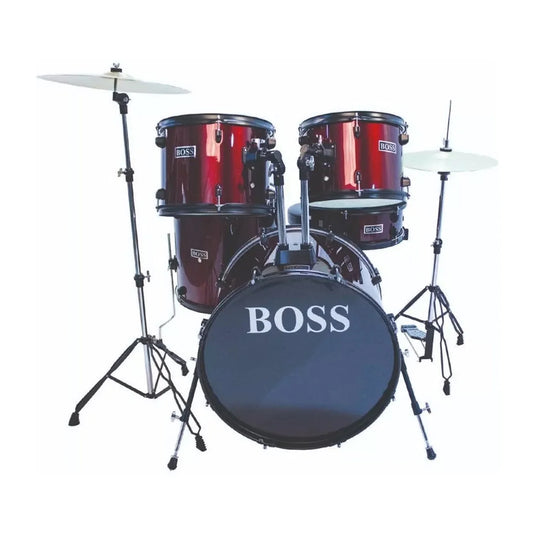 Bateria Acustica Boss Jbp0803 5 Piezas