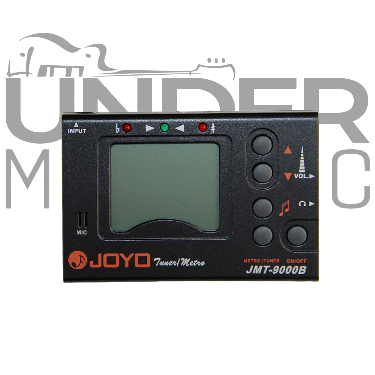 Metrónomo Afinador Cromático Jmt-9000b Joyo + Mic Contacto