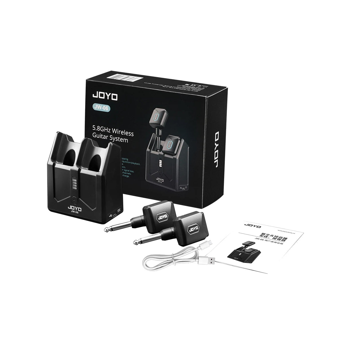 Sistema Transmisor De Guitarra Inalambrico Joyo Jw-06