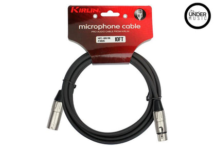 Cable Microfono Kirlin Mpc-480 BkXlr Macho Xlr Hembra 3m
