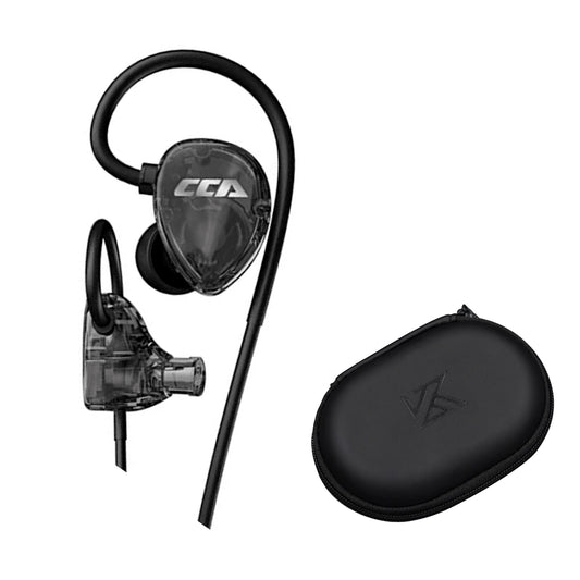 Audifonos Monitores In Ear Kz Csa Bk + Estuche
