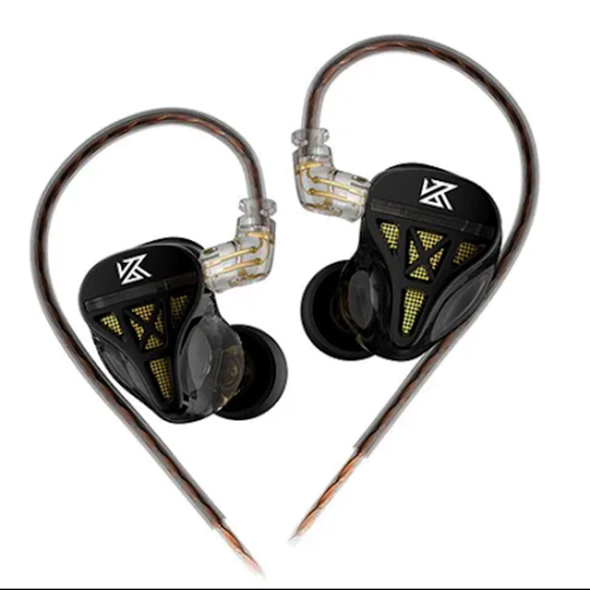 Auriculares Monitores In Ear Kz Dqs Color Negro