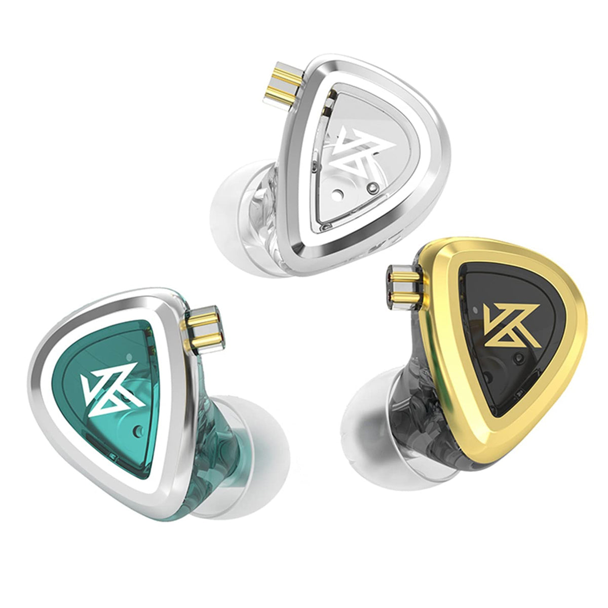 Set Audifonos Monitores In Ear Kz Eda Por 3 Audífonos