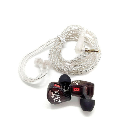 Audifonos Monitores In Ear Kz Zst Bk Hi-fi