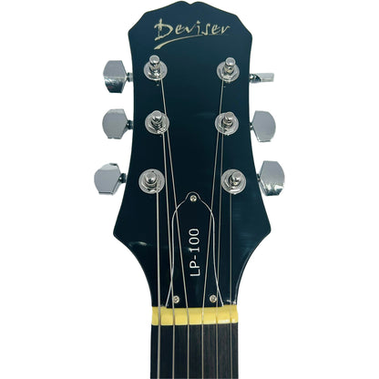 Kit Guitarra Eléctrica Deviser Lp100 3ts + Amplifi + Estuche