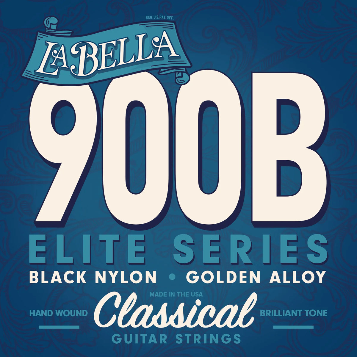 Encordado Para Guitarra Clásica La Bella 900b Golden