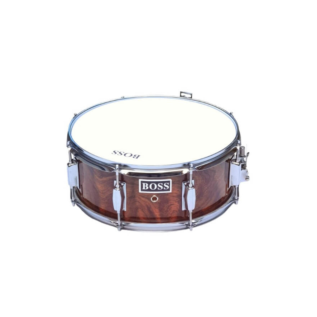 Redoblante Madera Boss Sd-904 +  Correa + Baquetas + Llave