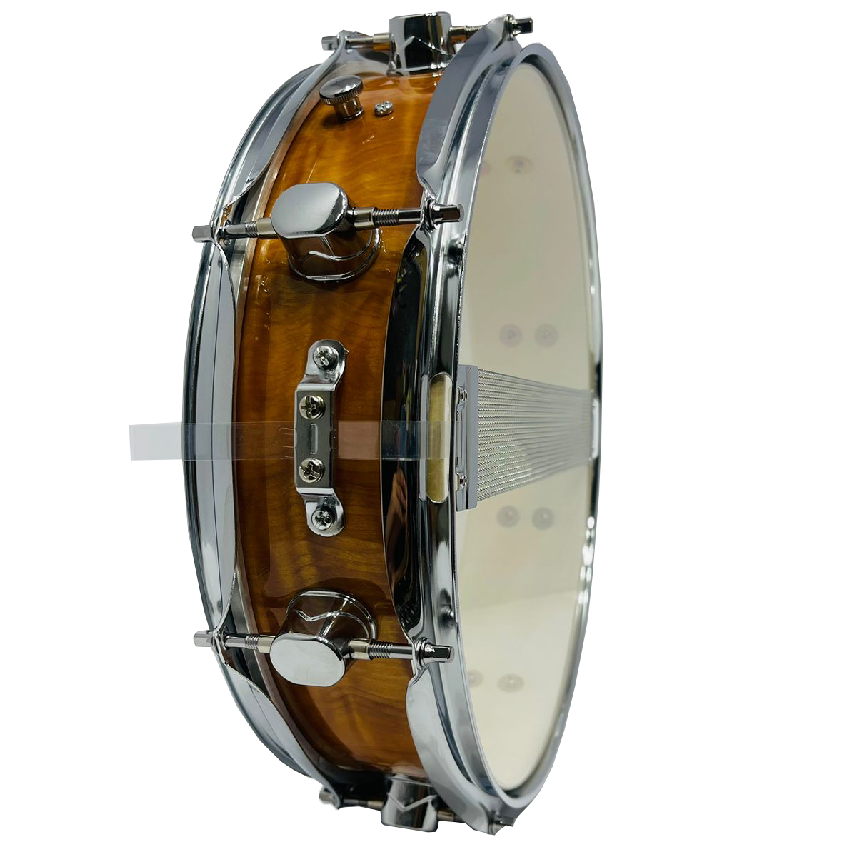 Redoblante Madera Piccolo Boss Sd-801 + Baquetas + Correa
