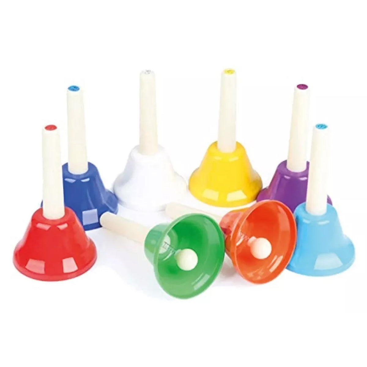 Juego De Campanas De Mano Timbre 8 Notas