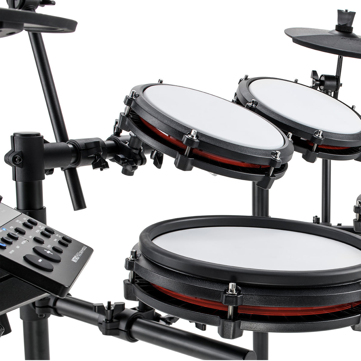 Batería Eléctrica Alesis Nitro Maxkitxus + Silla + Audífonos