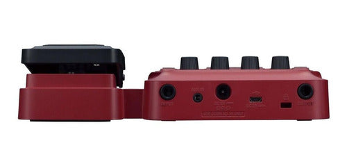 Pedal De Efecto Zoom B1x Four  Rojo