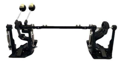 Batería Eléctrica Nux Dm-210 Pads Malla Bombo + Pedal Doble