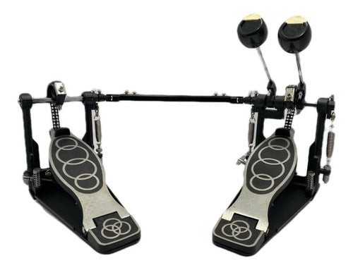 Batería Eléctrica Nux Dm210 Pads Malla + Pedal Doble + Silla