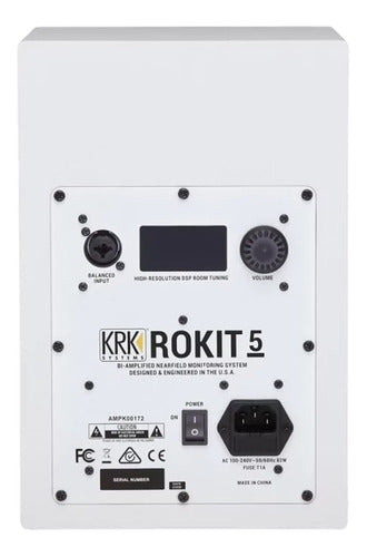 Monitor De Estudio Krk Rp5g4wn-na 120v Para Grabación