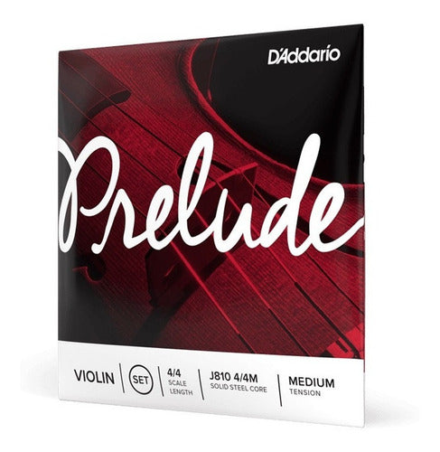 Juego Encordado 4 Cuerdas Para Violin D'addario J810 4/4m