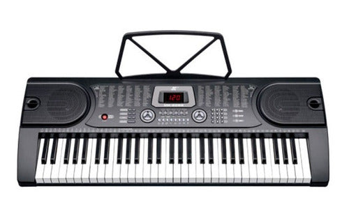 Teclado Organeta Mk2089 Under 61 Teclas Microfono Adaptador