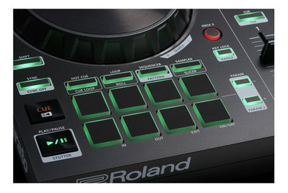 Controlador Consola Roland Dj-202 Negro - Serato
