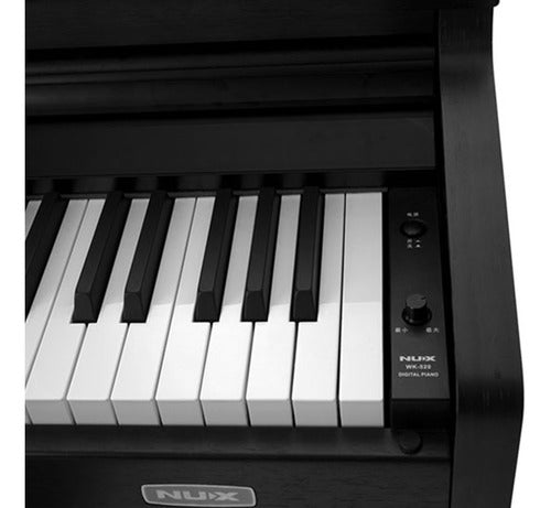 Piano Clavinova Digital NUX Wk-520 De 88 Teclas Negro